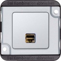 Merten Anschlussmodul-RJ45 1-f. MEG4576-7021