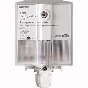 Merten KNX Helligkeit/Temp.sensor 663991