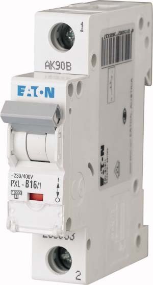 Eaton LS-Schalter m.Beschrift. PXL-C16/1