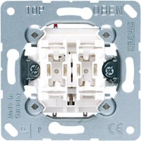 Jung Doppel-Taster 10AX 250V 535 U