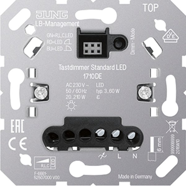 Jung LED-Tastdimmer 1710 DE