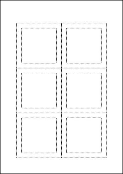 Gira Beschriftungsbogen Typ 1 141100