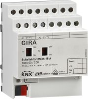 Gira Schaltaktor 2-fach 16A, EIB REG 104000