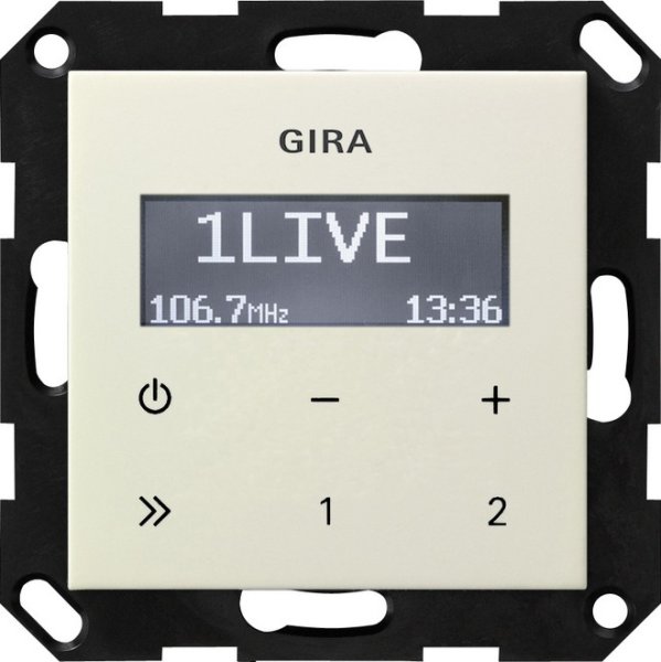 Gira UP-Radio RDS o. Lautsprecher cws 228401