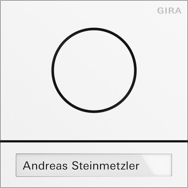 Gira Türstationsmodul Verkehrsweiß (lack.) 5565902