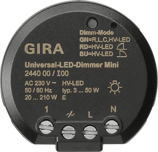 Gira Uni-LED-Dimmer Mini 244000