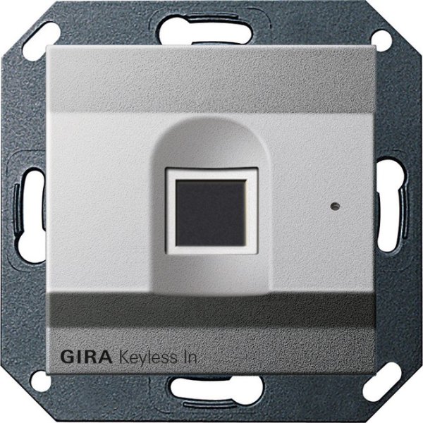 Gira Fingerprint-Leseeinheit Keyless alu 261726