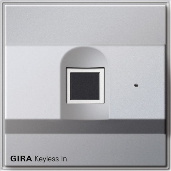 Gira Fingerprint-Leseeinheit Keyless alu 261765