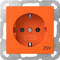 Gira Steckdose ZSV Orange 4188109