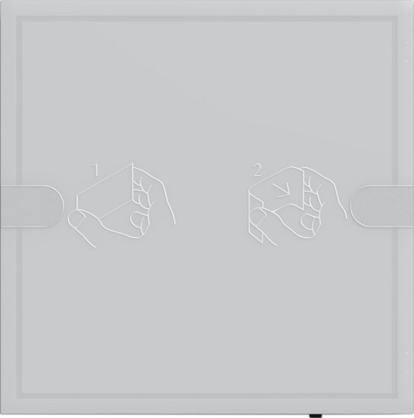 Gira KNX Tastsensor 4 Komf. 1f TS4 anthr. 5001028