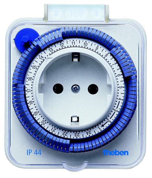 Theben Zeitprogrammstecker TIMER 26-IP44 ws