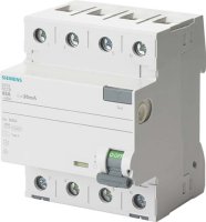 Siemens FI-Schutzschalter Typ A, 300mA , 40A 5SV3644-6