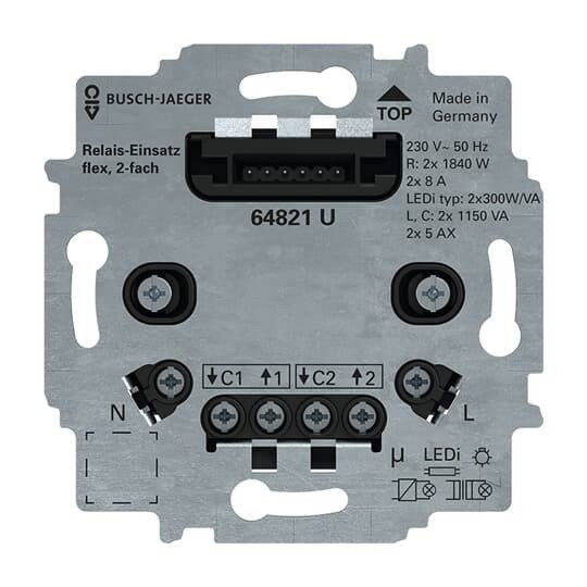 Busch-Jaeger 64821 U Serienrelais-Einsatz