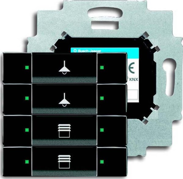 Busch-Jaeger 6127/01-81 Tastsensor 4fach