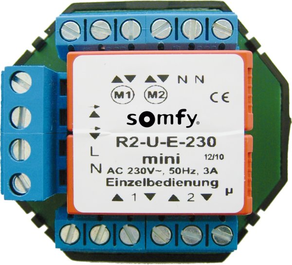 Somfy Trennrelais TR2-U-E-230 mini