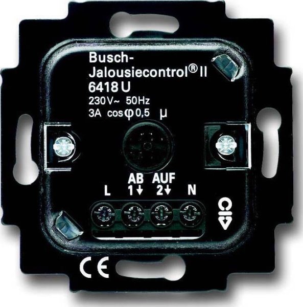 Busch-Jaeger 6418 U Jalousie-Basis-Einsatz