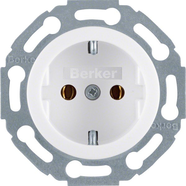 Berker Steckdose pws/gl 414520