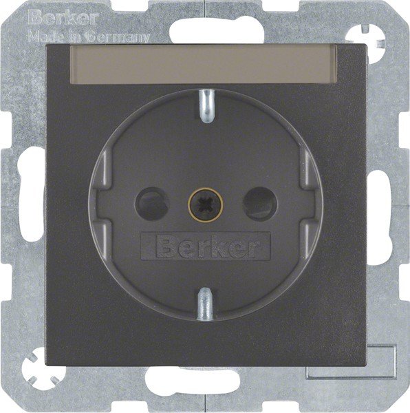 Berker Schuko-Steckdose anth 41491606