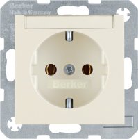 Berker SCHUKO-Steckdose ws/gl 47508982