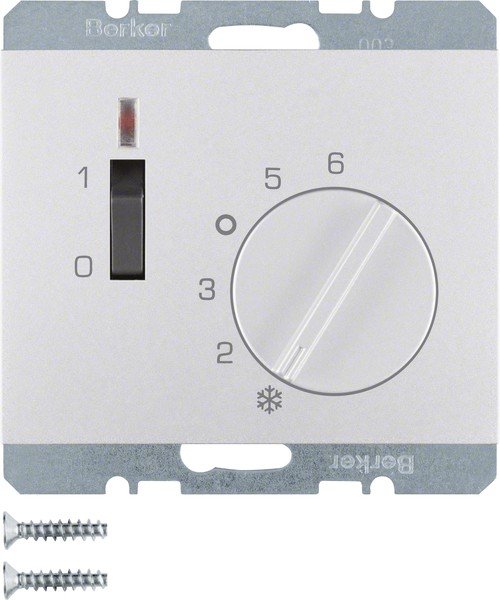 Berker Temperaturregler alu 20307103