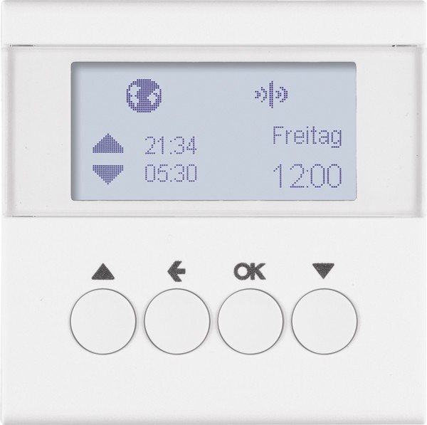 Berker KNX-Funk Jalousieschaltuhr 85745188