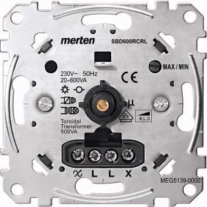 Merten Universal-Drehdimmer-Eins. MEG5139-0000